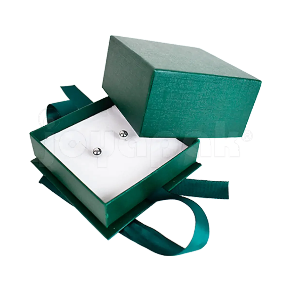 Caja Esmeralda para Aretes