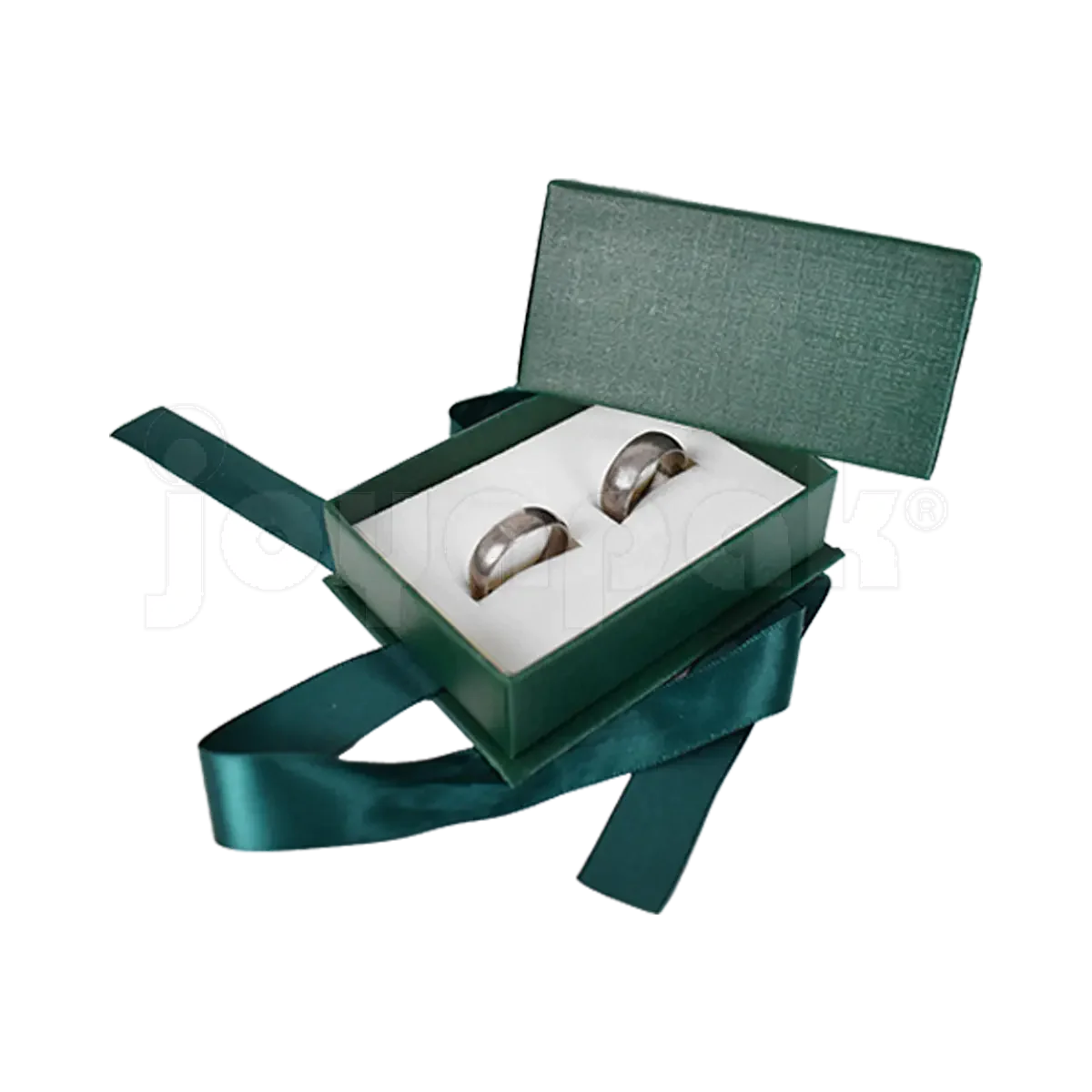 Caja Esmeralda para Argollas