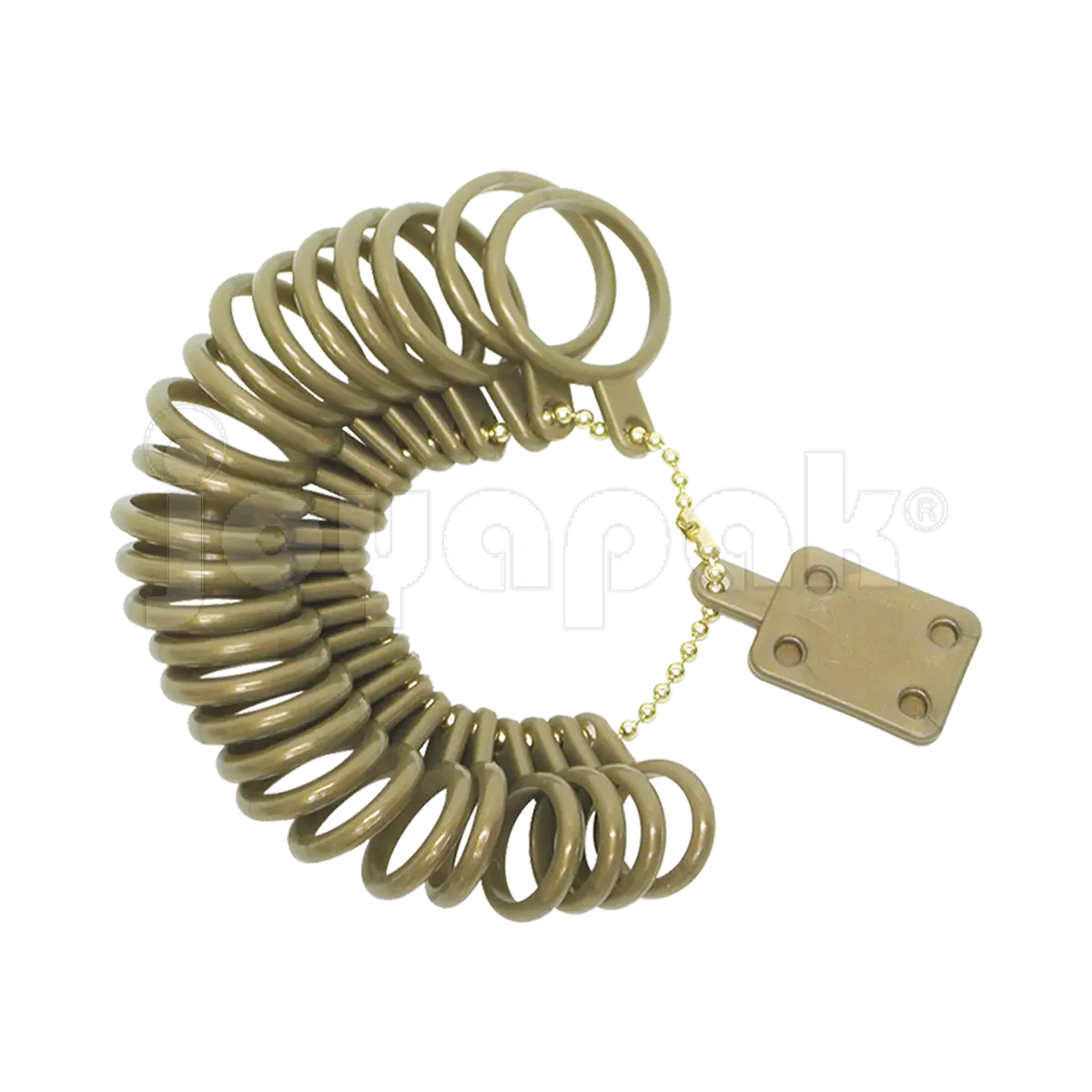 Anillero de Plástico con Graduación del 1 al 13