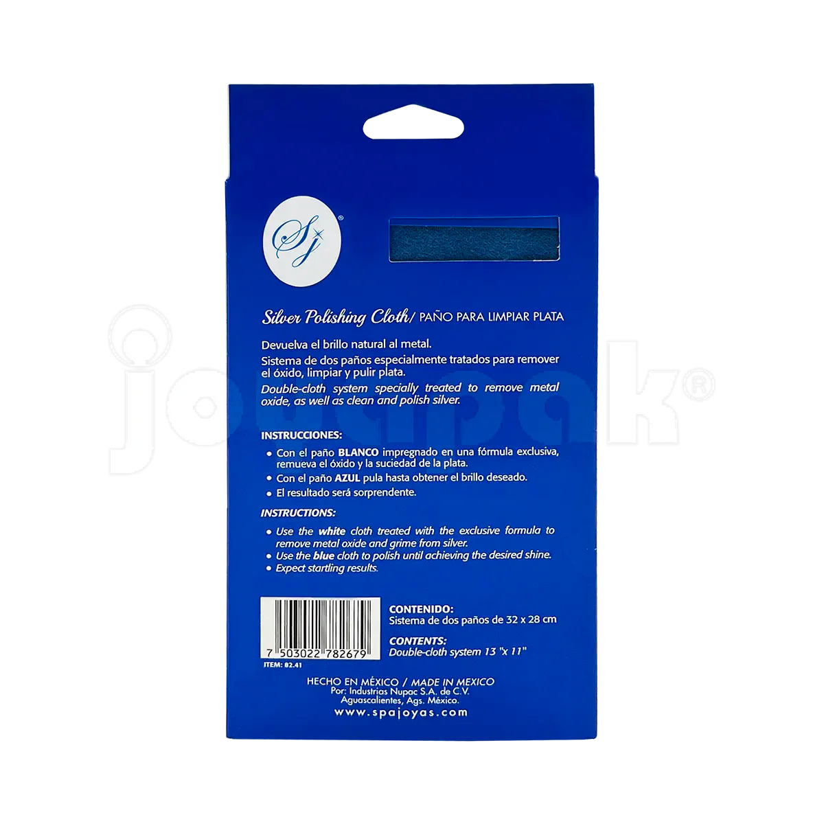 Paño Fino Grande para Limpiar Plata