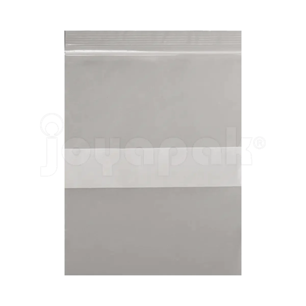 Bolsa de Polietileno con Cierre y Marbete 5"x6"