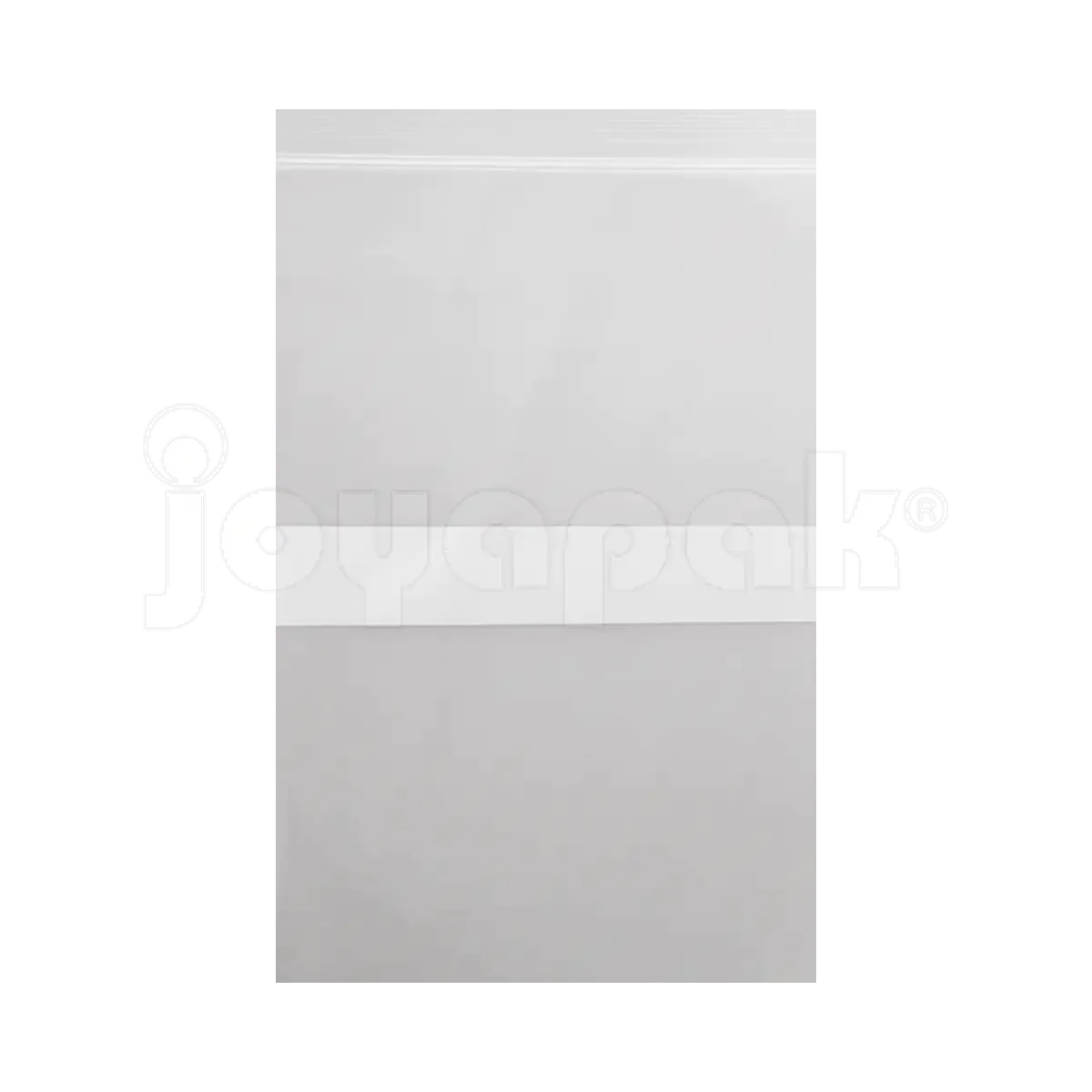 Bolsa de Polietileno con Cierre y Marbete 6"x9"