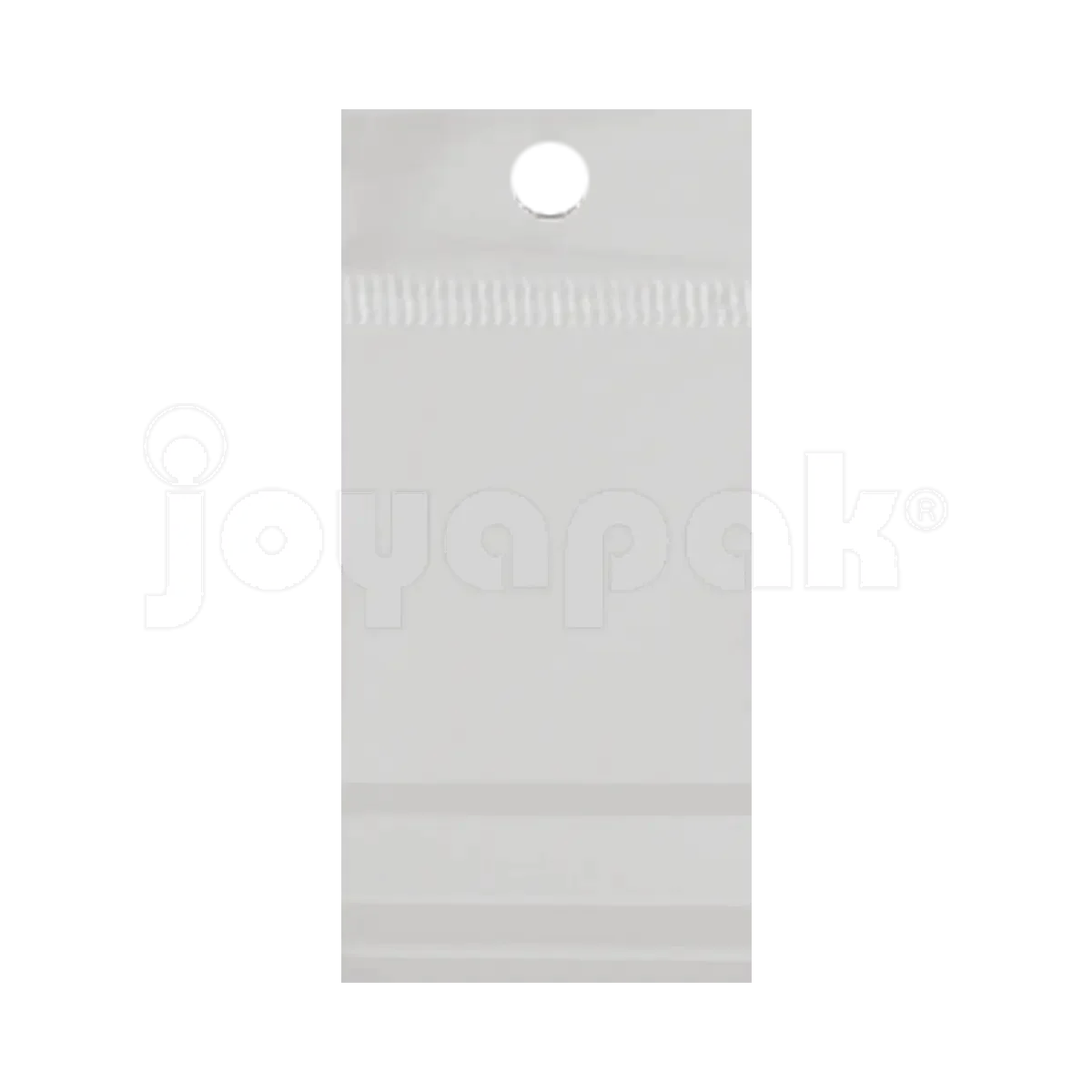 Bolsa de Polipropileno para Colgar con Banda Autoadherible 1.5"x1.5"