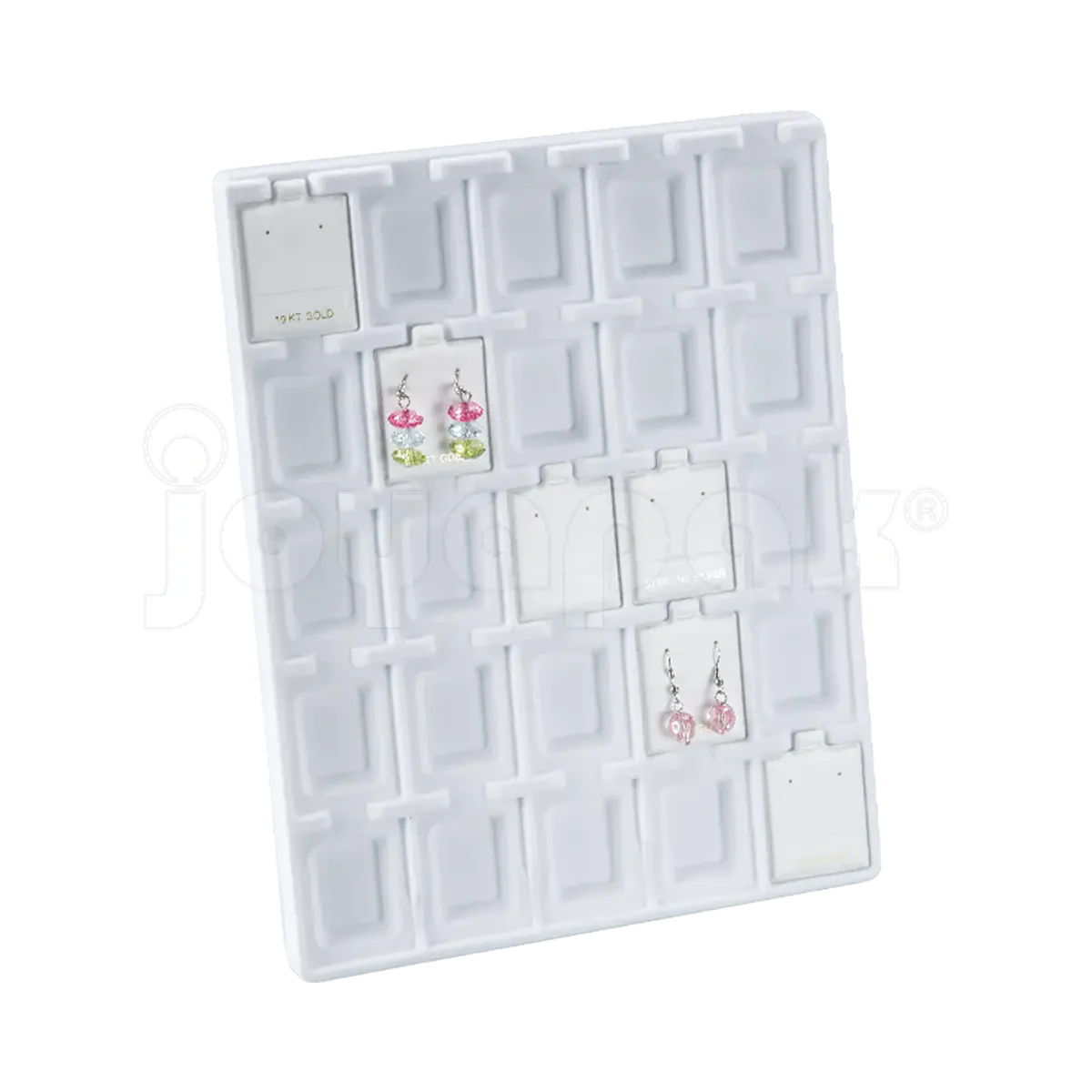 Charola con Tapa para 25 Almohadillas Grandes