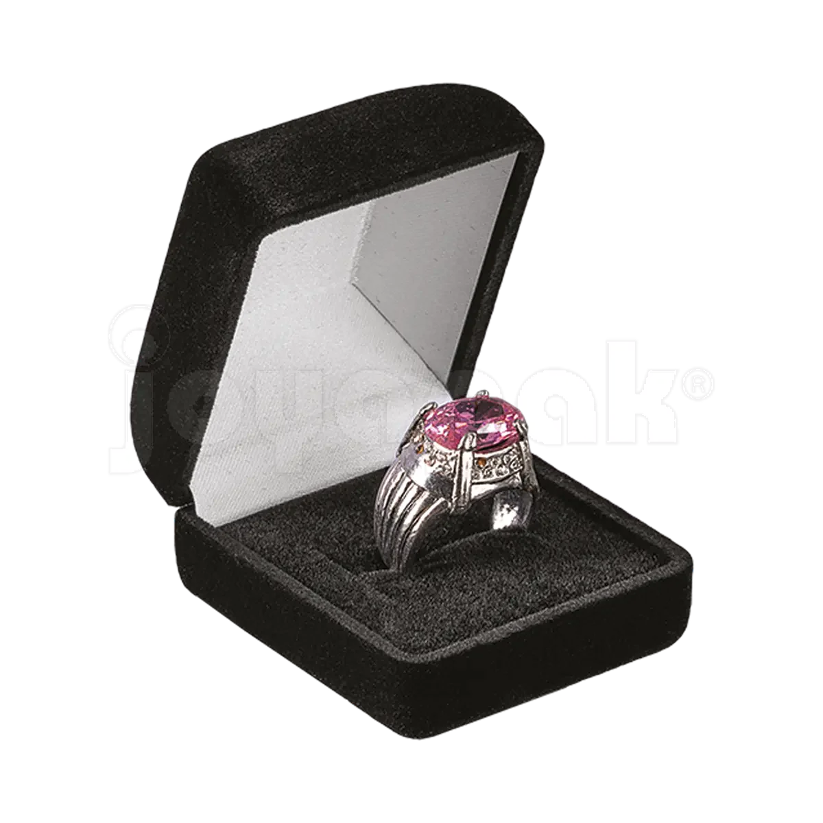 Estuche Flock para Anillo