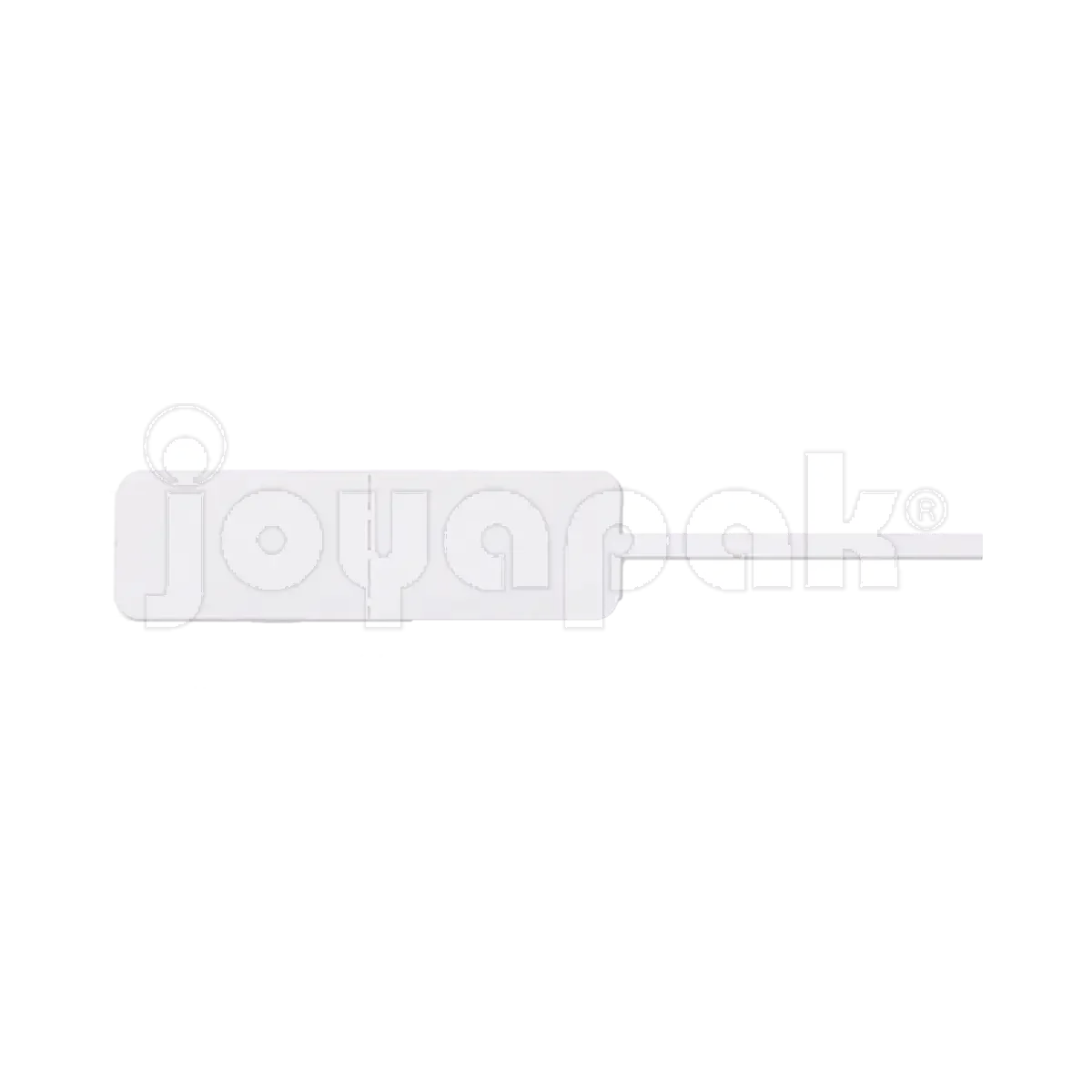 Etiqueta Plástica Blanca Todo Adhesivo 63x11mm