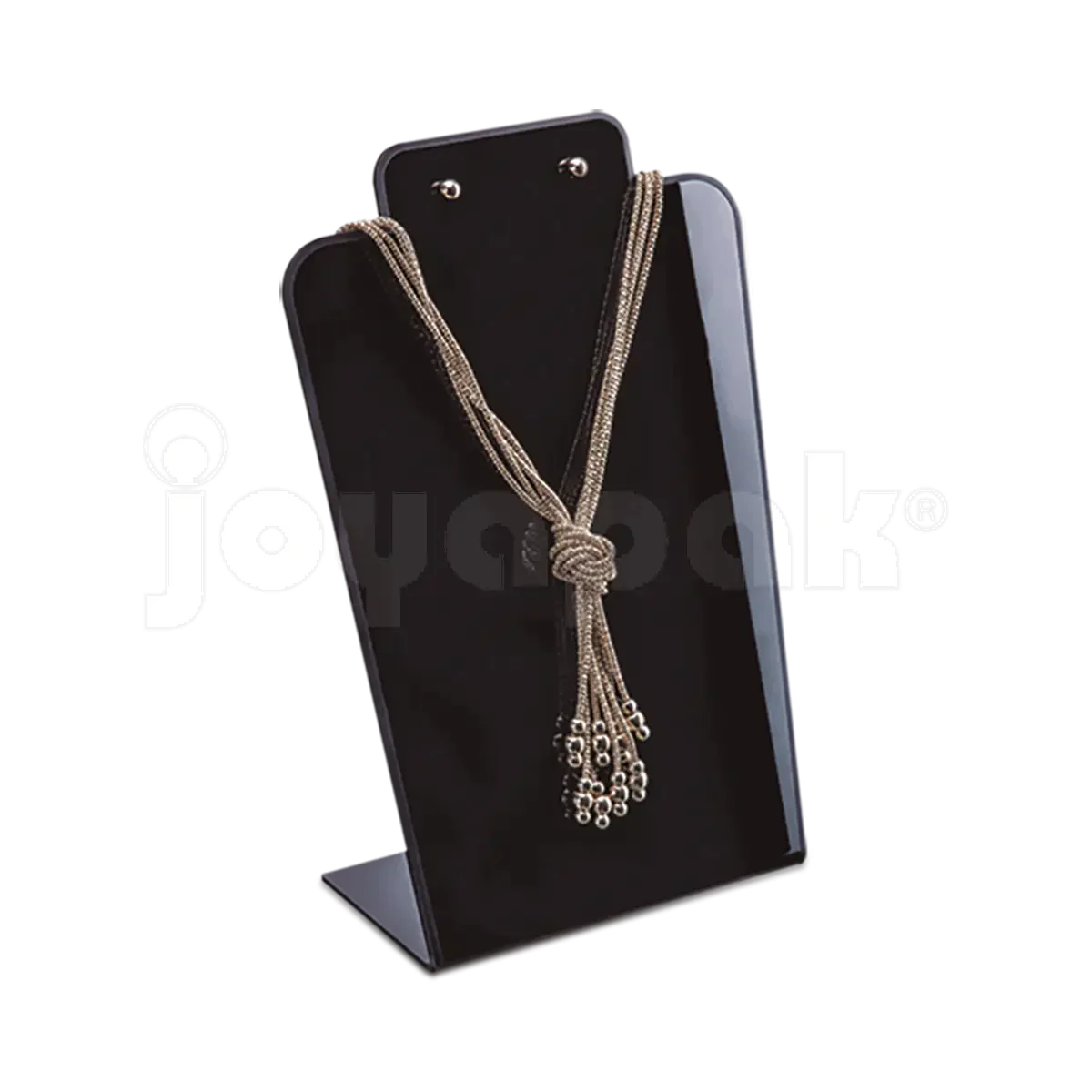 Exhibidor de Acrílico Cuello Largo para Collar y Aretes