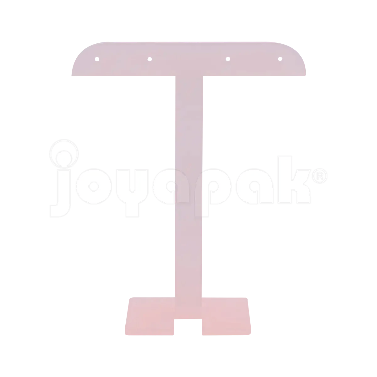 Exhibidor de Acrílico "T" para 2 Pares de Aretes