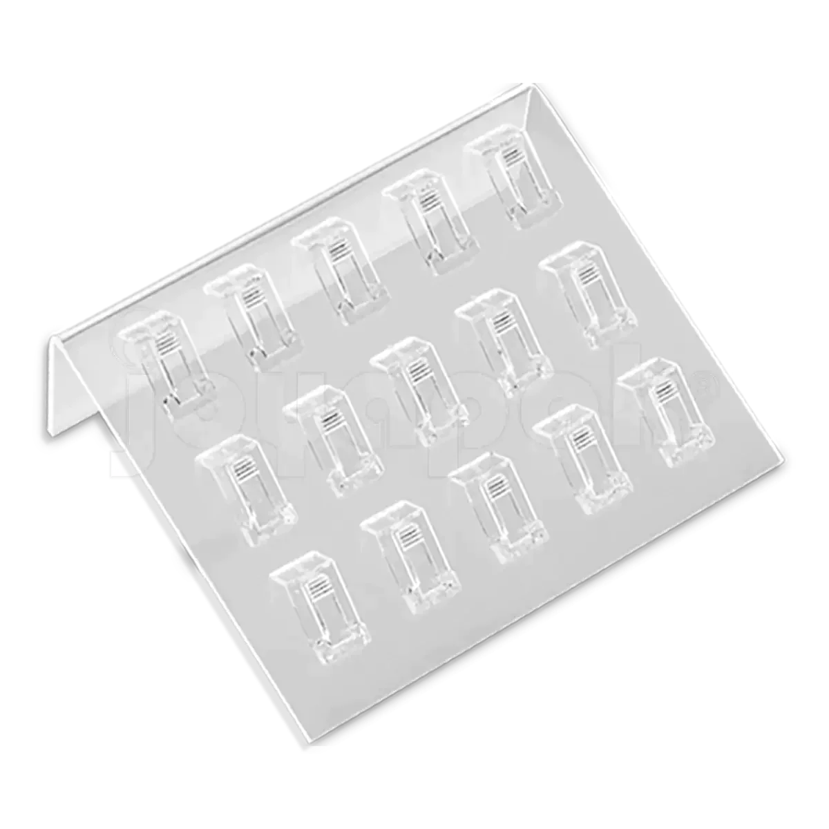 Exhibidor de Acrílico Base para 15 Anillos