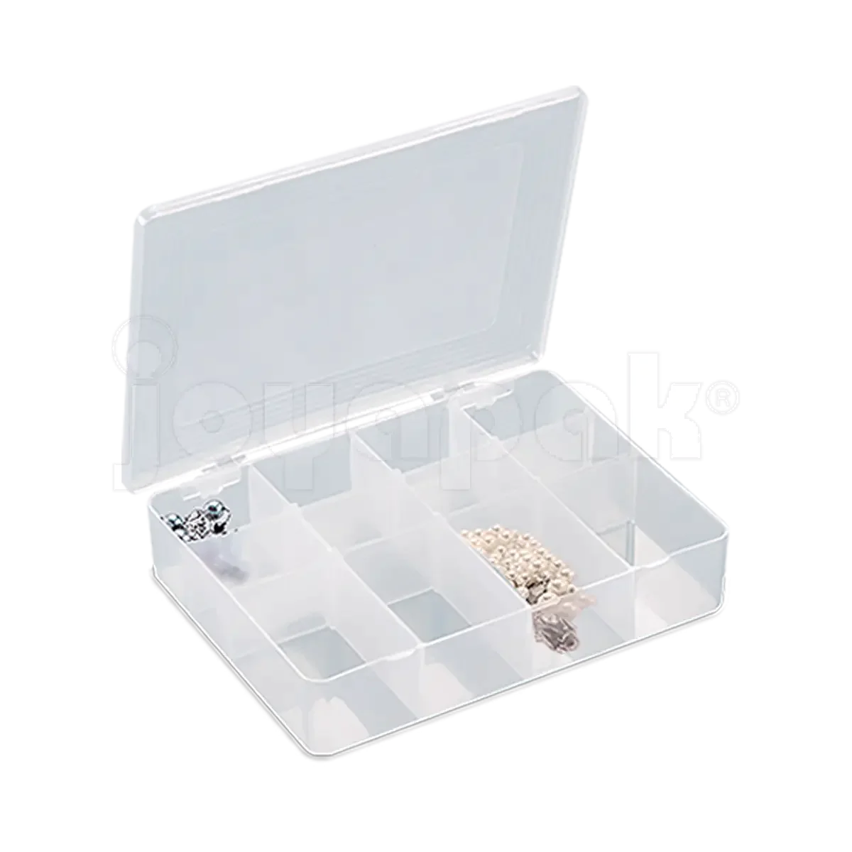 Caja de Plástico con 12 Divisiones