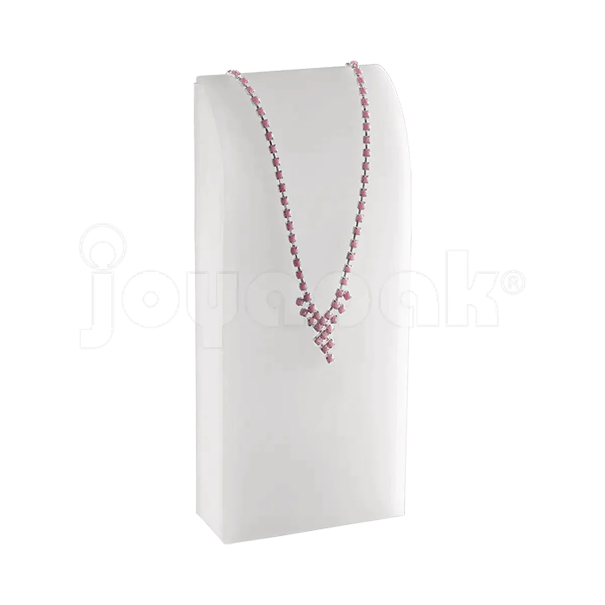 Exhibidor de Acrílico Cuello Danés Mediano para Collar