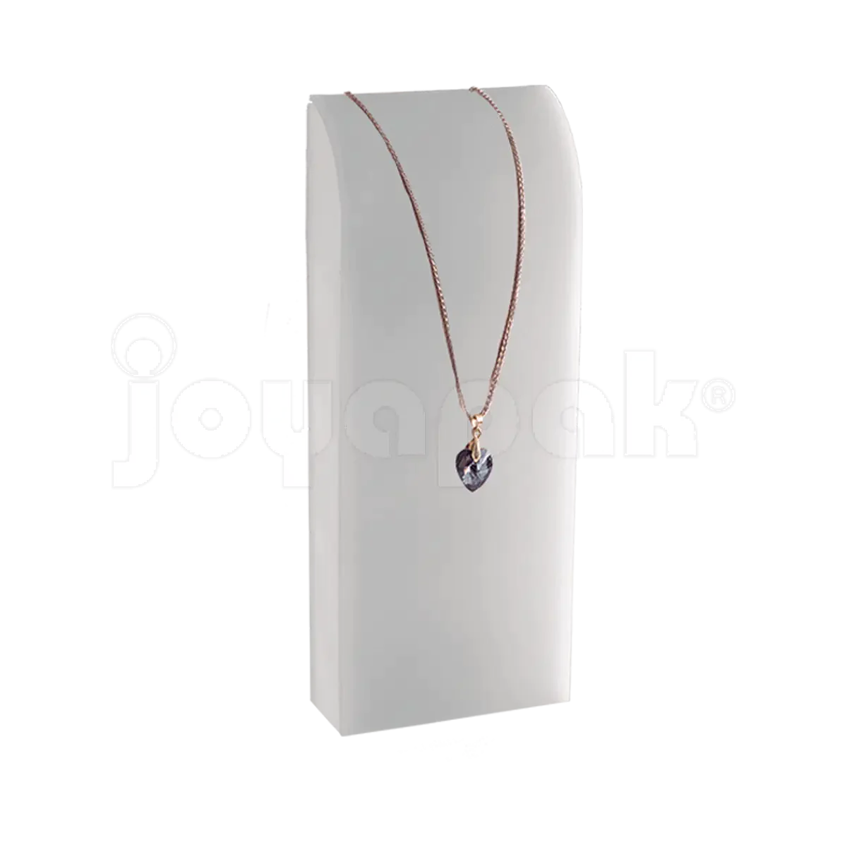 Exhibidor de Acrílico Cuello Danés Grande para Collar