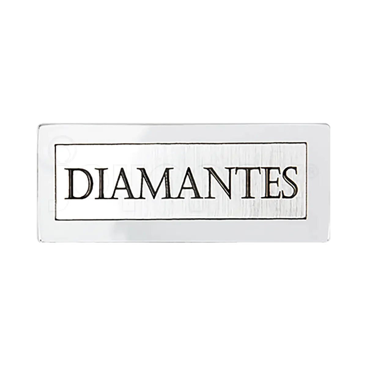 Letrero de Acrílico - Diamantes