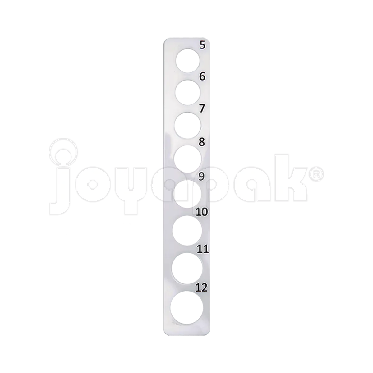 Regla Anillero Acrílico