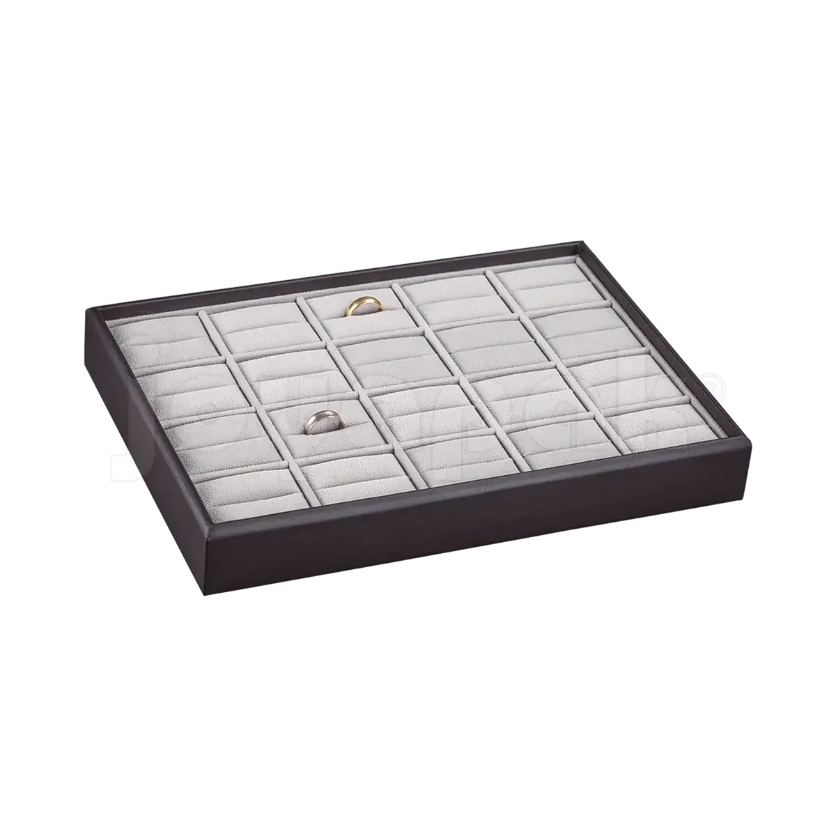 Charola Velvet para 20 Anillos