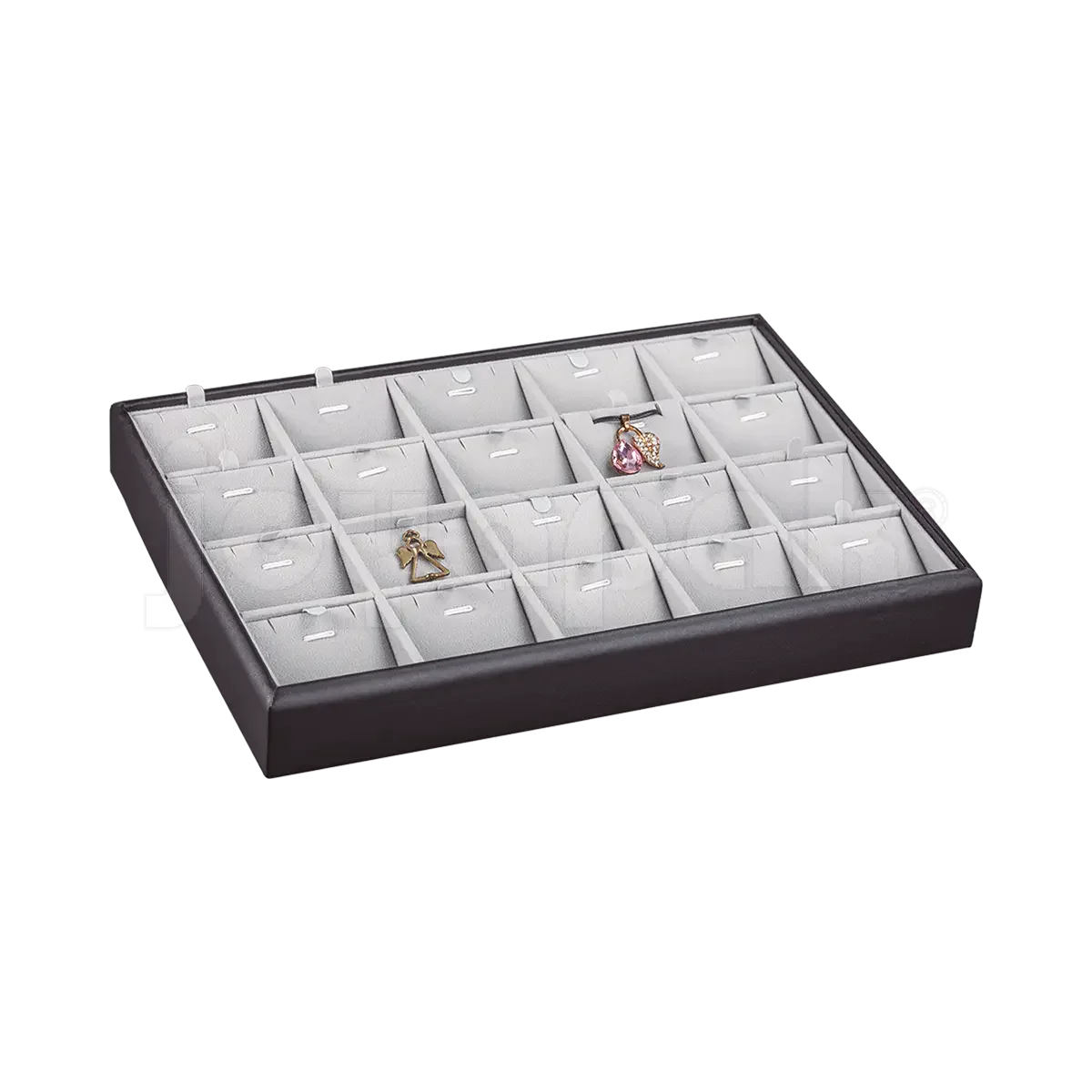 Charola Velvet para 20 Dijes / Cadena con Dije