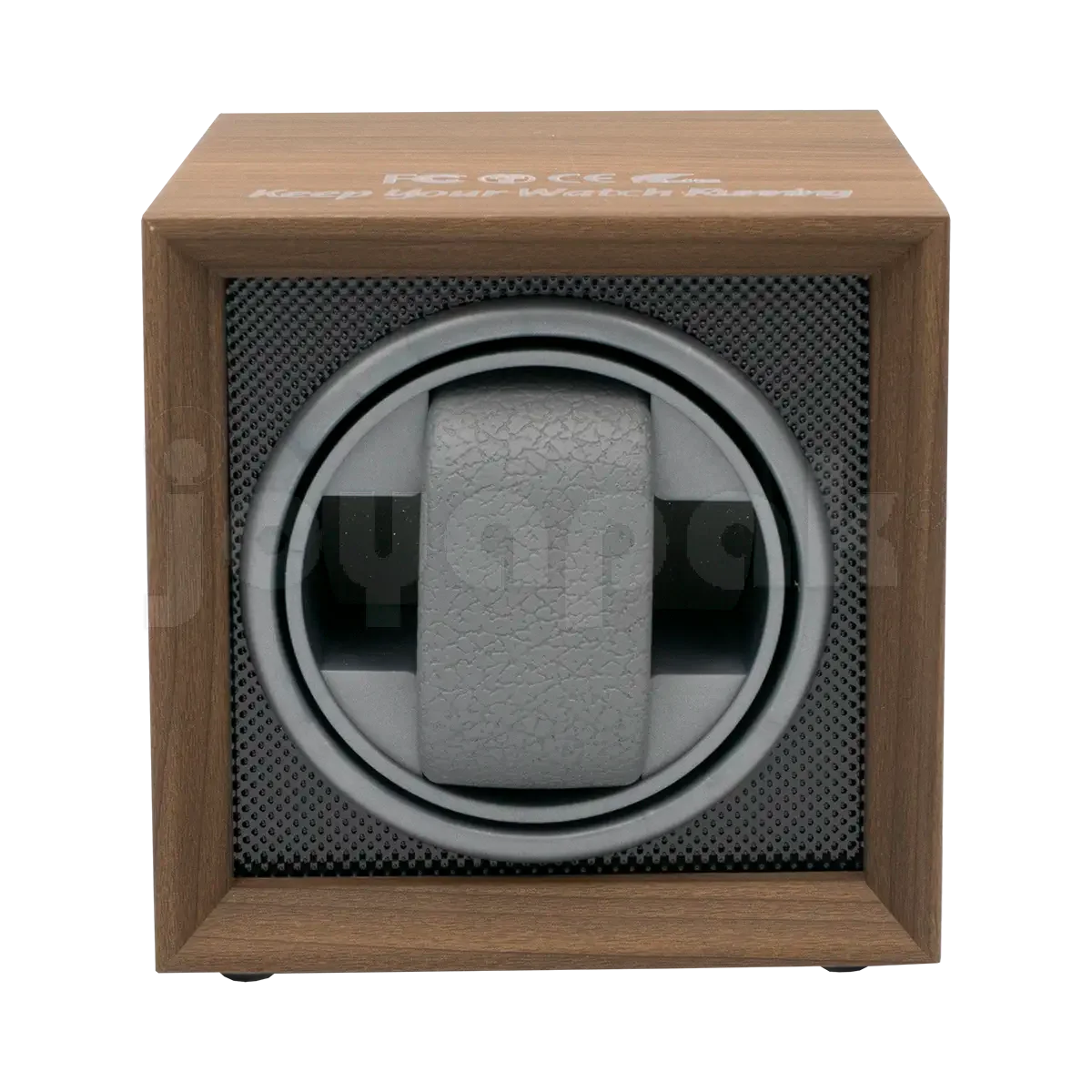 Estuche de Madera Giratorio con Luz LED 1 Reloj