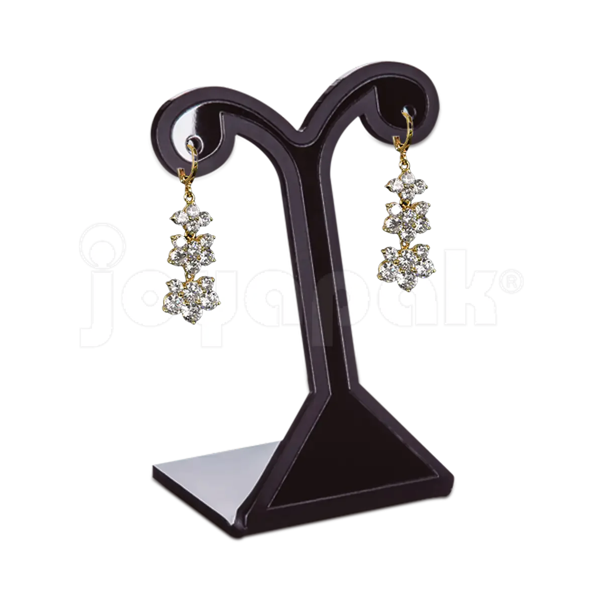 Exhibidor de Acrílico T Chico para Aretes