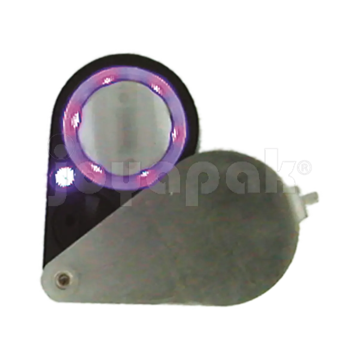Lupa 21mm 10X con Luz Blanca y Ultravioleta