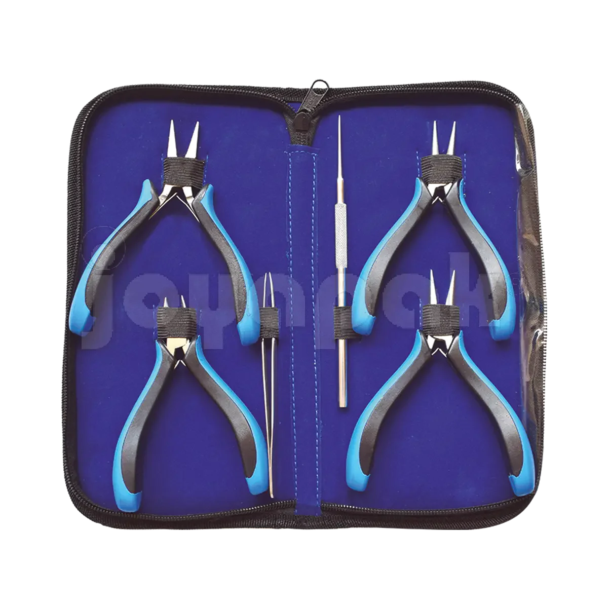 Juego de Pinzas con Mango Ergonómico