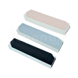 Caja de cartón Gemini para pulsera, empaques cerrados mostrando muestrario de colores.