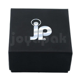 Caja de cartón negro para juego cerrada personalizada con logo