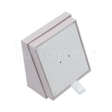Caja de cartón taupe para juego sin joyería