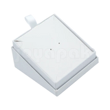 Caja de cartón blanco para juego sin joyería lateral
