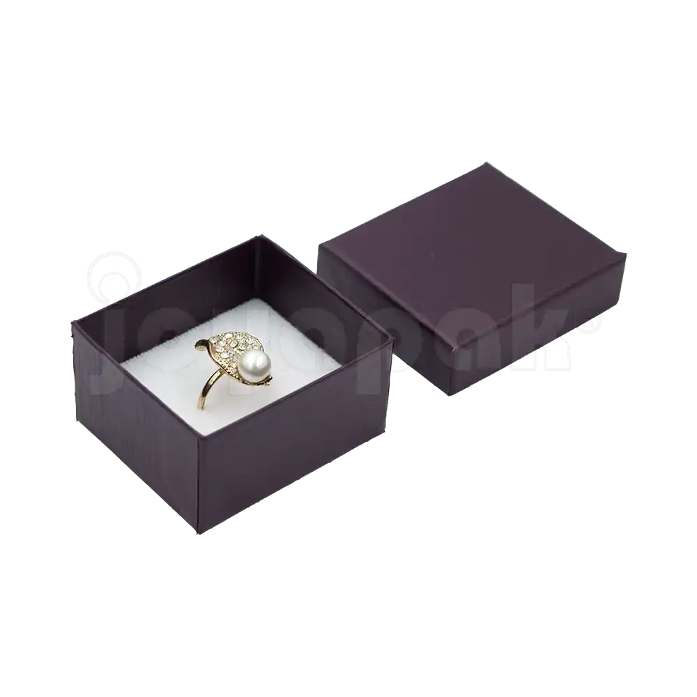 Caja Lino Chica para Anillo-Aretes