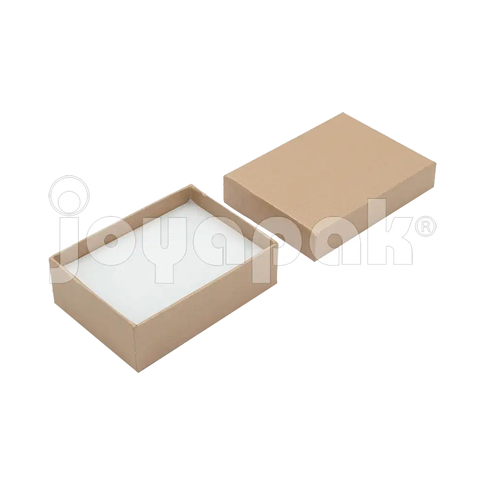 Caja Lino Mediana para Juego Chico: Arete, Cadena con Dije