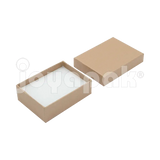 Caja Lino Mediana para Juego Chico: Arete, Cadena con Dije