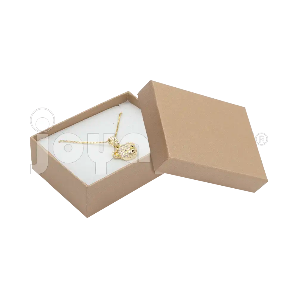Caja Lino Mediana para Juego Chico: Arete, Cadena con Dije