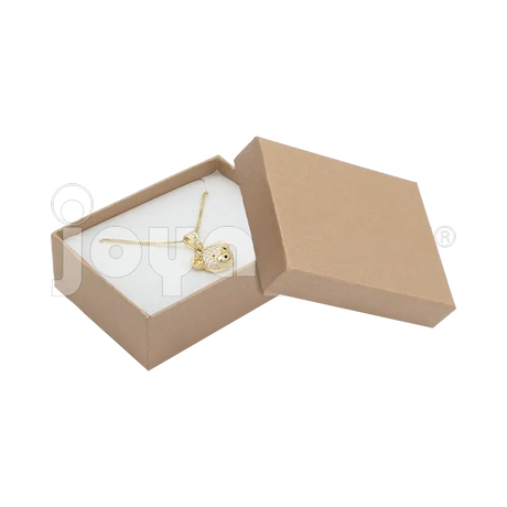 Caja Lino Mediana para Juego Chico: Arete, Cadena con Dije