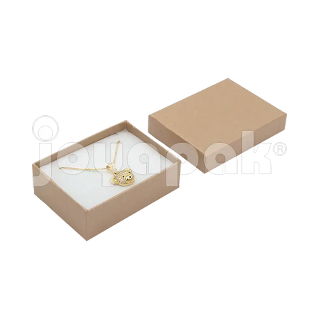 Caja Lino Mediana para Juego Chico: Arete, Cadena con Dije