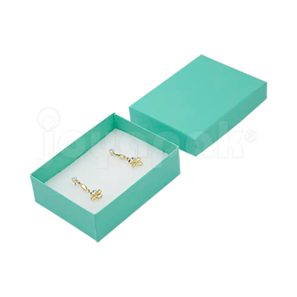 Caja Lino Mediana para Juego Chico: Arete, Cadena con Dije