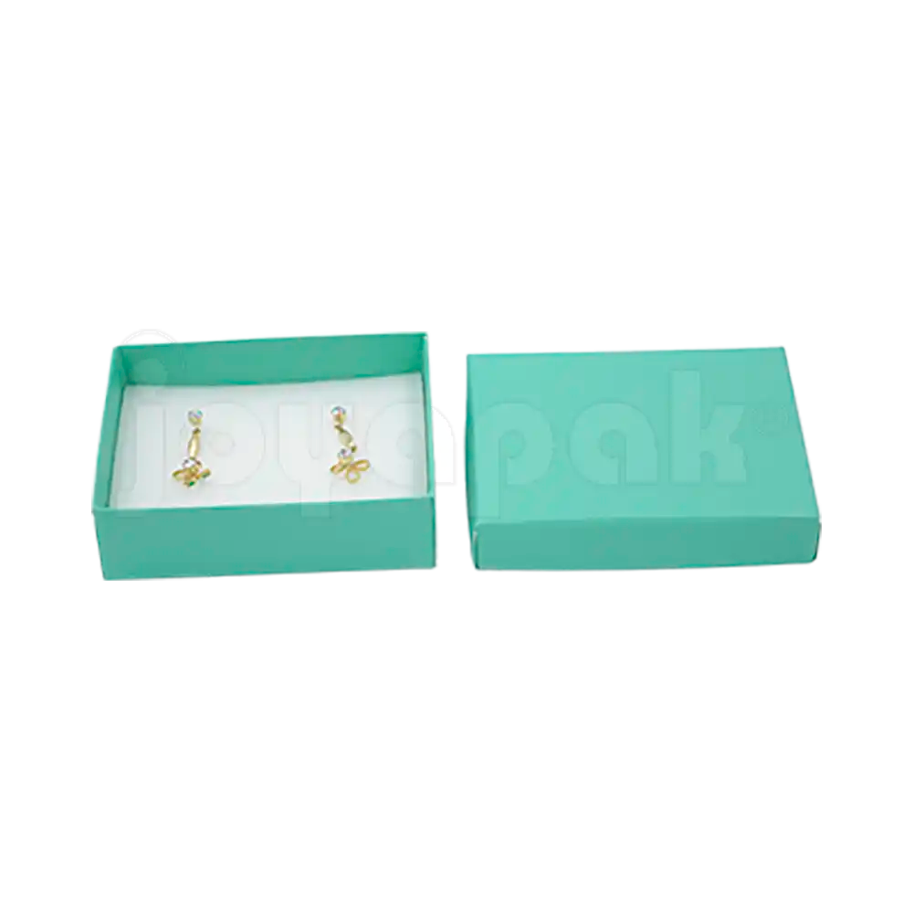 Caja Lino Mediana para Juego Chico: Arete, Cadena con Dije