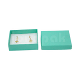 Caja Lino Mediana para Juego Chico: Arete, Cadena con Dije