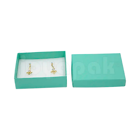 Caja Lino Mediana para Juego Chico: Arete, Cadena con Dije