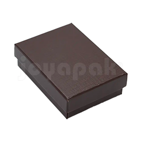 Caja Lino Mediana para Juego Chico: Arete, Cadena con Dije