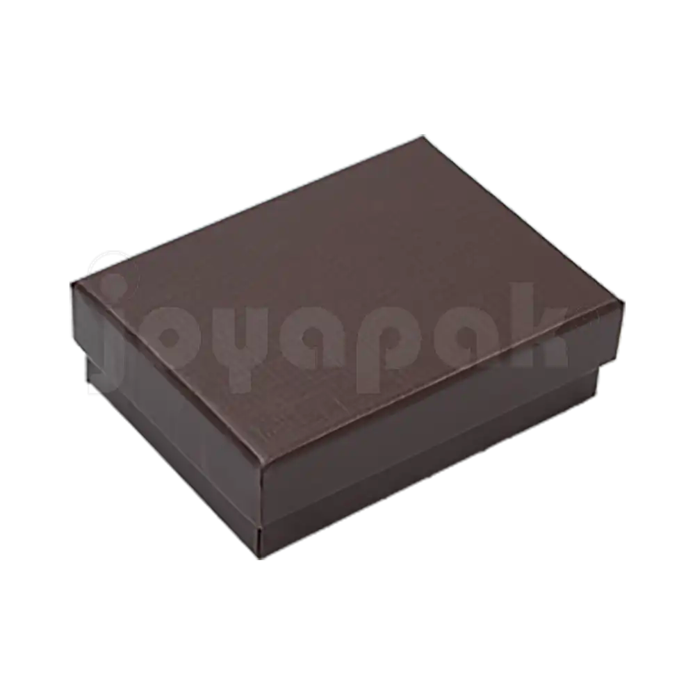 Caja Lino Mediana para Juego Chico: Arete, Cadena con Dije