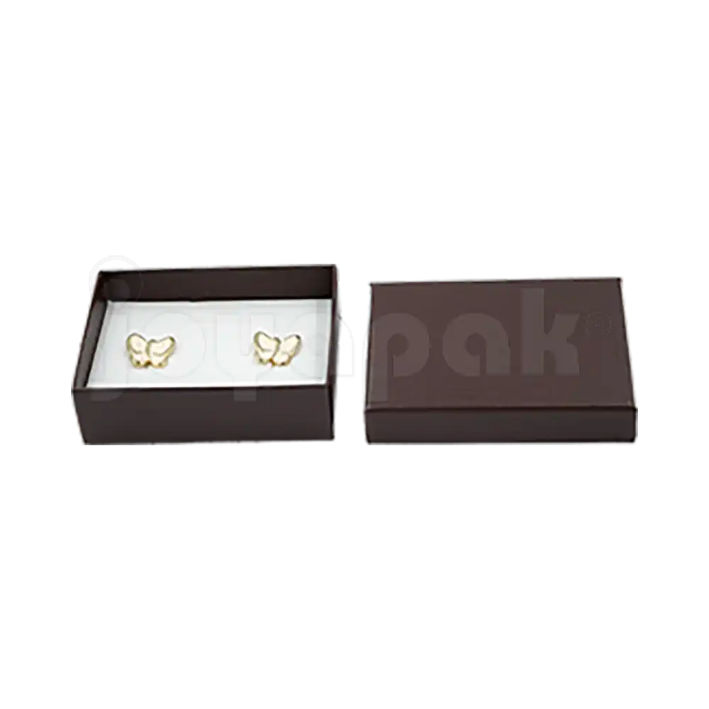 Caja Lino Mediana para Juego Chico: Arete, Cadena con Dije
