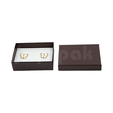 Caja Lino Mediana para Juego Chico: Arete, Cadena con Dije