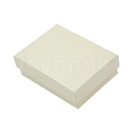 Caja Lino Mediana para Juego Chico: Arete, Cadena con Dije