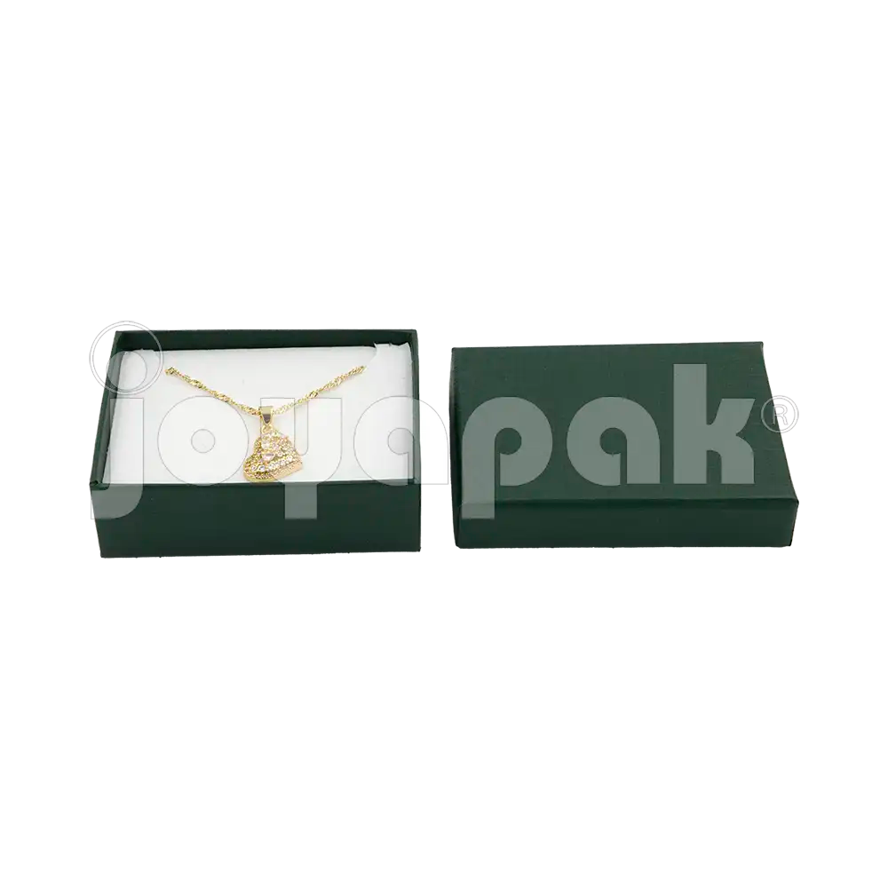 Caja Lino Mediana para Juego Chico: Arete, Cadena con Dije