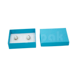 Caja Lino Mediana para Juego Chico: Arete, Cadena con Dije