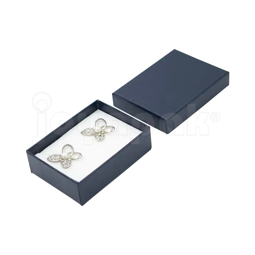 Caja Lino Mediana para Juego Chico: Arete, Cadena con Dije