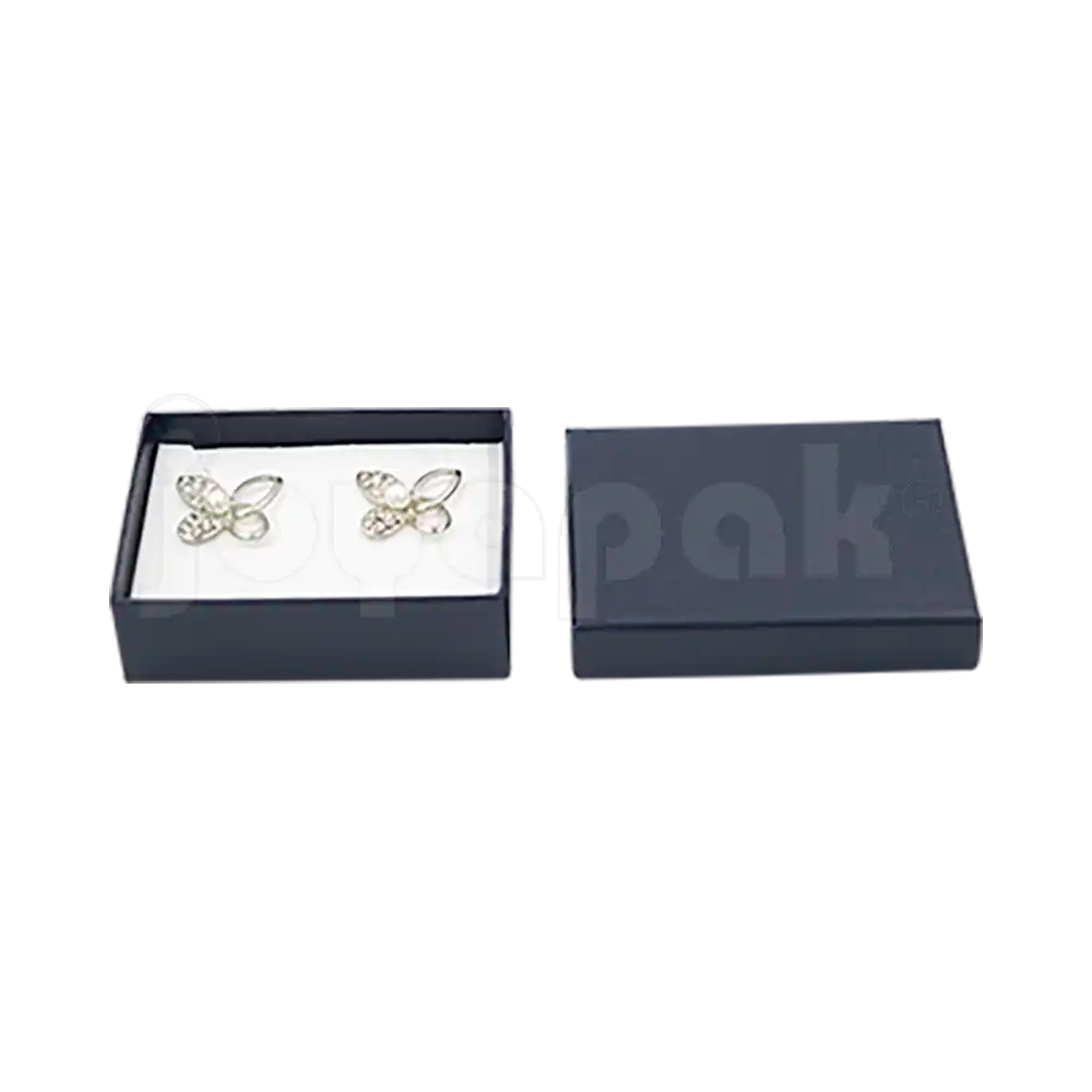 Caja Lino Mediana para Juego Chico: Arete, Cadena con Dije