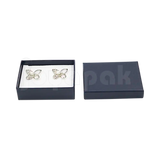 Caja Lino Mediana para Juego Chico: Arete, Cadena con Dije