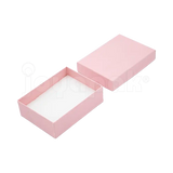 Caja Lino Mediana para Juego Chico: Arete, Cadena con Dije