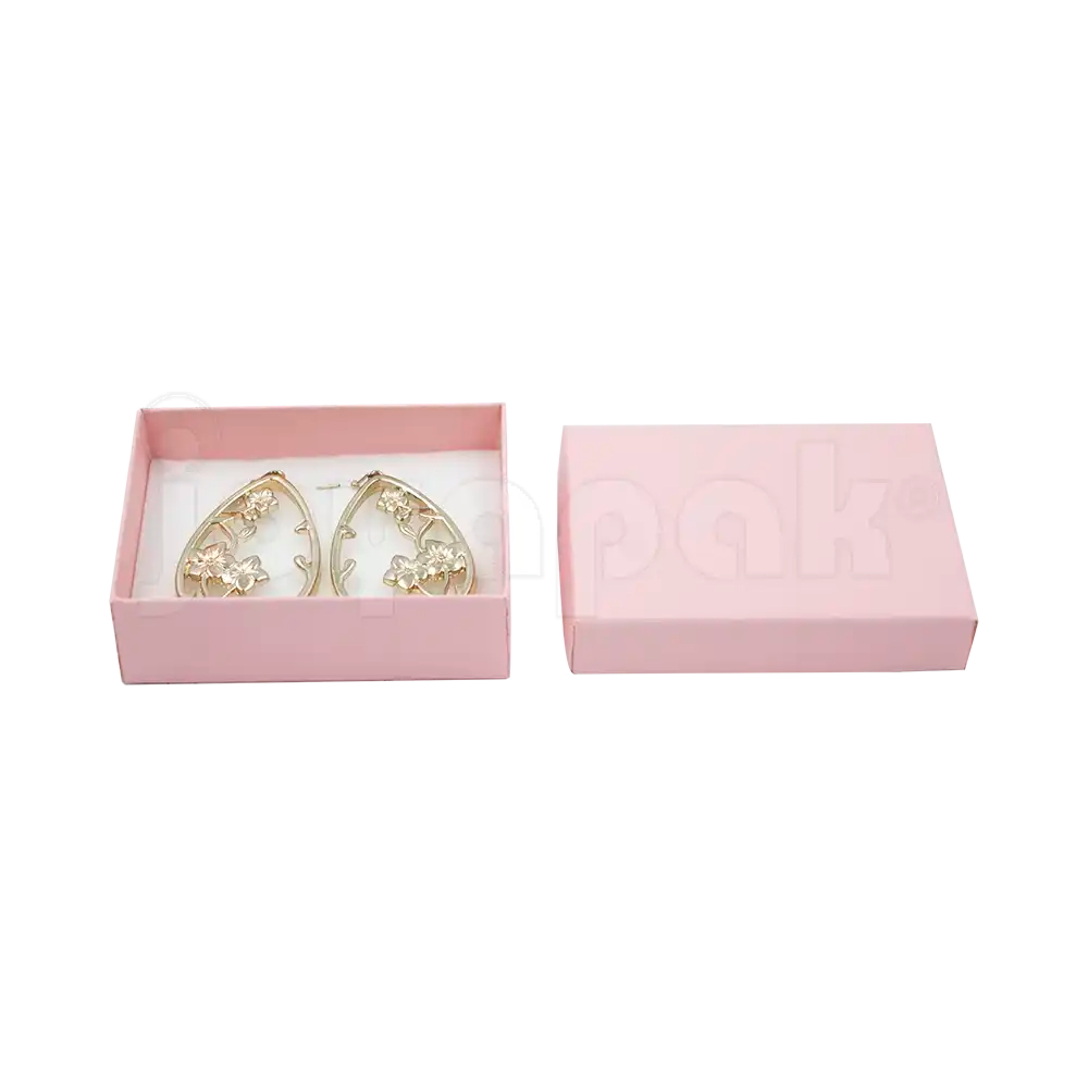 Caja Lino Mediana para Juego Chico: Arete, Cadena con Dije